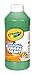 Crayola; Washable Fingerpaint; Art Tools; 32-Ounce Plastic Squeeze Bottle; Bright, Bold Colors; Green