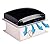 hurrventer Build-in Rain Shield RV Roof Fan Vent 10-speed 12V 14'' Reversible Manual Open with Tail
