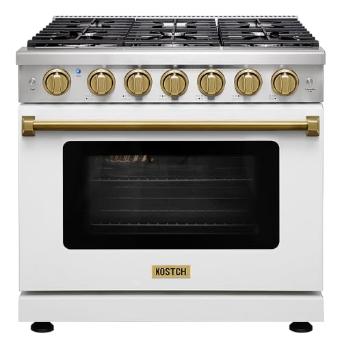 KOSTCH 36-Inch 6-Burner Gas Range