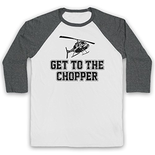 T-shirt baseball Get to the Chopper fini les hauts sans style avec ce t-shirt retro