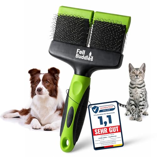 Spazzola flessibile per cani, spazzola professionale per sciogliere nodi e grovigli, cura delicata del pelo