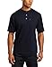 Key Apparel Men's Short Sleeve Heavyweight 3-Button Pocket Henley, Navy, Large-Regular