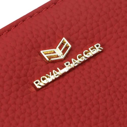 RFID Short Wallets for Women Genuine Leather Multi-card Slots Card Holder Casual Coin Purse Bifold Wallet 2133 (Orange)2