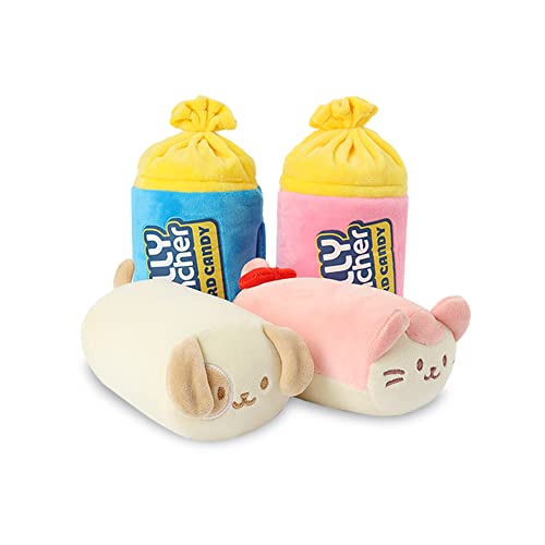 Anirollz 6" Official Stuffed Animal Plush |Soft, Squishy, Warm, Cute, Comfort, Safe| Pillow With Kitty Bunny Fox Panda Chicken Owl - Birthday Graduation Gift - Jolly Rancher Puppy #TOP5