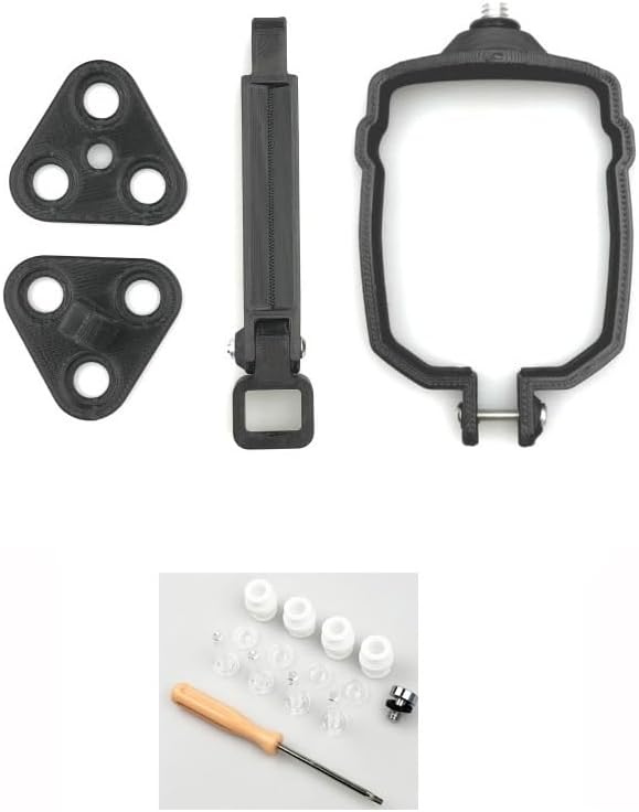 Miniatura 2 de Accesorios para drones para cámara de acción Luz de llenado Soporte extendido con tornillo para DJI Mavic Air 2 Drone para cámara 360 VR para GoPro8
