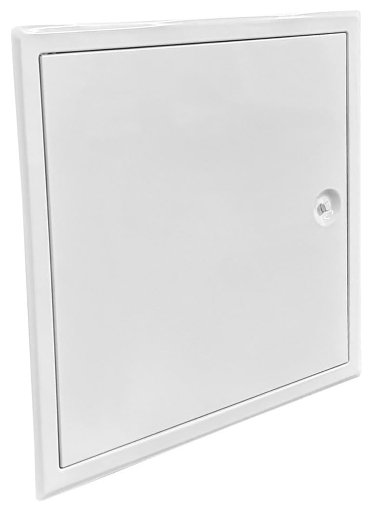 Revisionstür 20 x 60 cm weiß mit Vierkantverschluss incl. Schlüssel