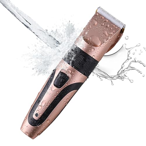 メンズ用バリカン - コードレスヘアカットクリッパー ヘアトリマー | 電気シェーバー ウェットドライ対応 グルーミングツール 長めのひげ用 大人 理容師 ベビーシェービング 家庭用 旅行用