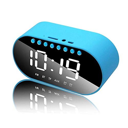 LED Wecker Radio Home Schlafzimmer Digitaluhr Drahtlose Bluetooth-Lautsprecher Unterstützung Dual Wecker/FM Radio/TF-Karte