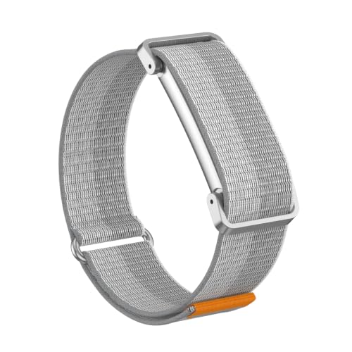 Nylon Sport Replacement Watch Strap for Google Fitbit Air, Adjustable Hook Ring Wrist Band with Quick Release Metal Frame for Gym Workout Outdoor Spor