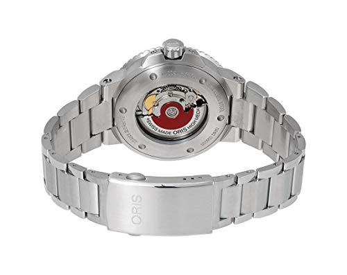 Oris Aquis Blue Dial Automatic Men's Stainless Steel Watch 01 733 7732 4135-07 8 21 05Peb #TOP2