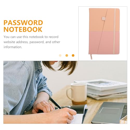 Carnet adresses avec onglets PU organiseur compact de poche pour mots de passe - 5