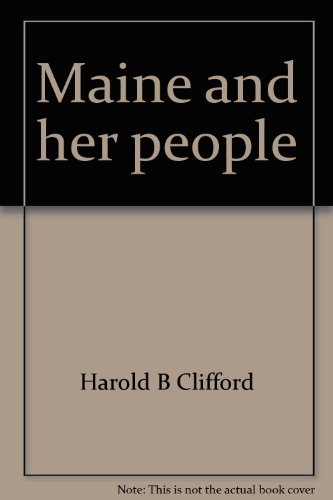 Maine and her people 0870271660 Book Cover