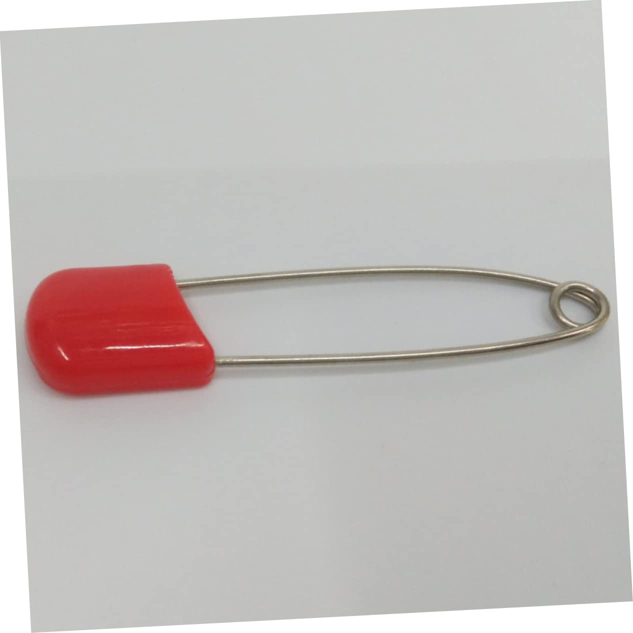 NUOBESTY Épingles de Sûreté Faciles à Ouvrir en Acier et Plastique pour Bébé Lot de 100 pour Couche, Lange et Bavoir
