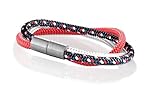 Unsere Armbänder sind in über 40 Designs und Farben sowie in zwei Stärken (4 und 8 mm Durchmesser) erhältlich.