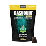 Nutramax Laboratories Dasuquin with MSM Soft Chews Large Dog 84 Count, brown
