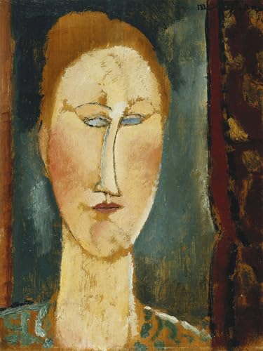 Cuadro en lienzo de Amedeo Modigliani 60x90cm para decorativos de oficina