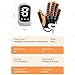 (Both Hands) Rehabilitation Robot Gloves, Finger Exerciser for Stroke Recovery Hand Glove Equipment Hand Function Rehabilitation, Size S