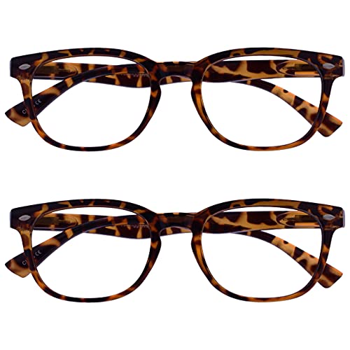 Uv Reader Marrón Carey Gafas De Lectura Valor Pack 2 Estilo Diseñador Hombres Mujeres Uvr2Pk014 +1,50 2 Unidades 70 g Cover