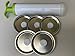 Vac& Stack Mason jar Vac Lids 5-Pk (Regular with Pump)