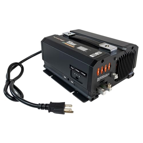 Image of PowerMax PMBC-75 75 Amp 12V Battery Charger with Clamps