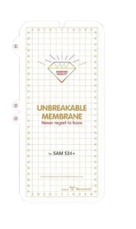 TechTrendz Unbreakable Hydrogel Membrane TPU Clear Front Screen Protector Guard Compatible with Samsung Galaxy S24 Plus 5G (It is not Tempered Glass) TechTrendz Unbreakable Hydrogel Membrane TPU Clear Front Screen Protector Guard Compatible with Samsung Galaxy S24 Plus 5G (It is not Tempered Glass)