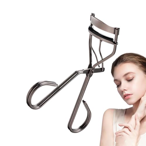 Dreuhuing Rizador de Pestañas - Tenacillas de Pestañas en Acero Inoxidable - Herramientas De Precisión Accesorios Belleza Para Chicas Mujeres Viaje Diario Fiestas Cumpleaños Regalo