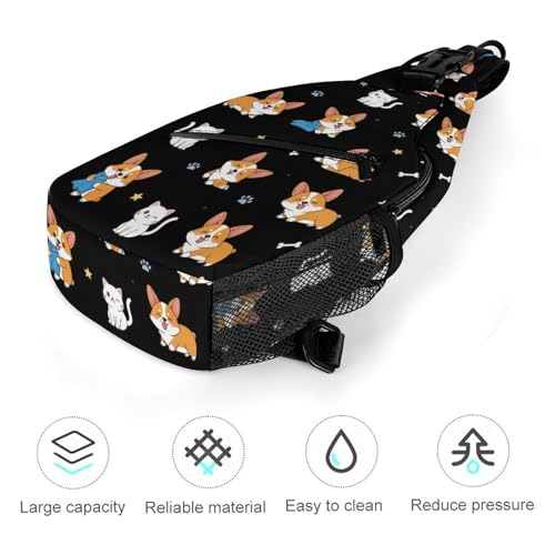 Bolso Cruzado SWEET TANG con Diseño de Cachorro Pomerania miniatura 4