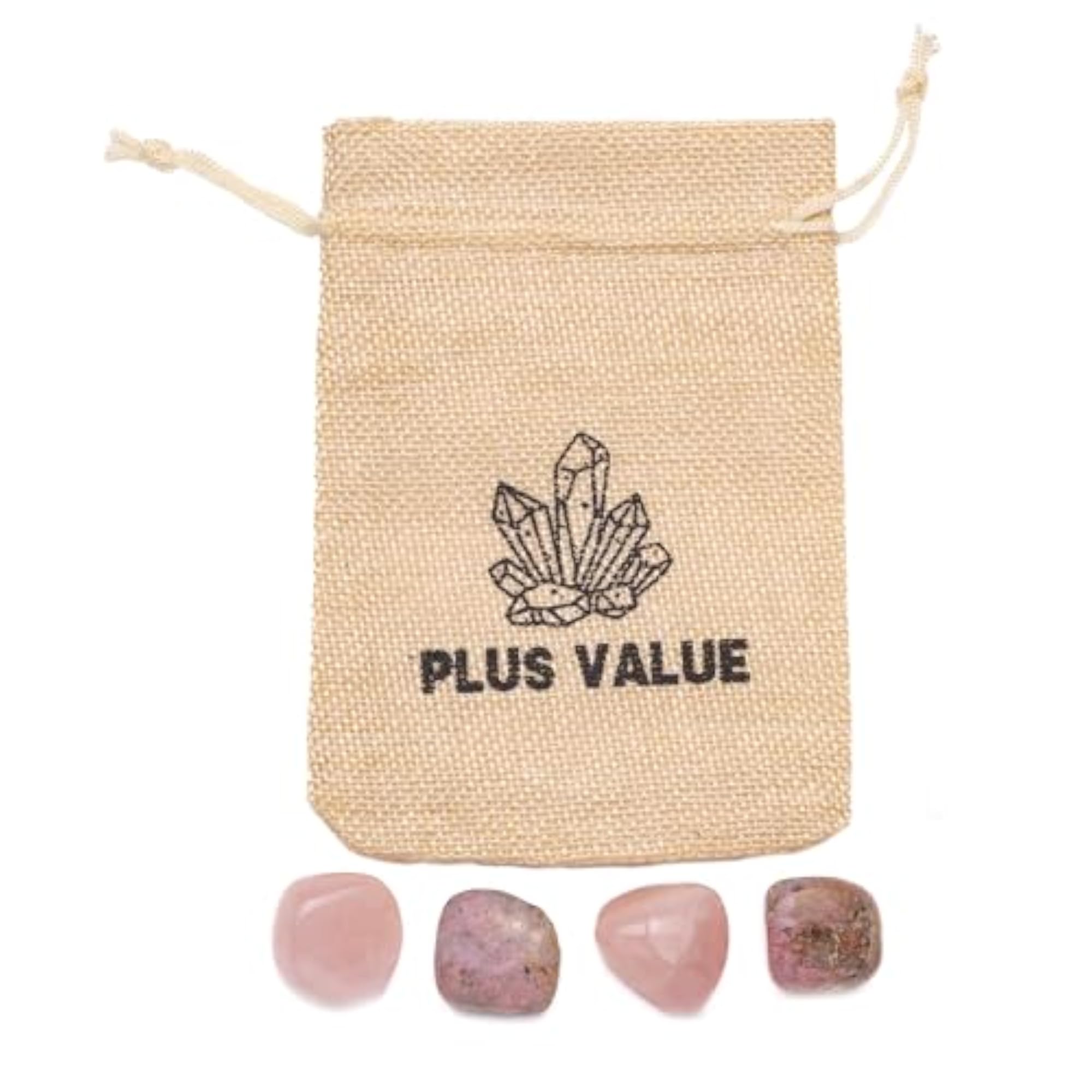 Pocket Healing Crystal Bag for Relationship Harmony