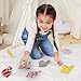 6Pack Doll Clothes 17cm Exquisite Luxury Designer Outfit Accessories Doll Clothes Suitable for Dolls Accessories Dress up Unique Style