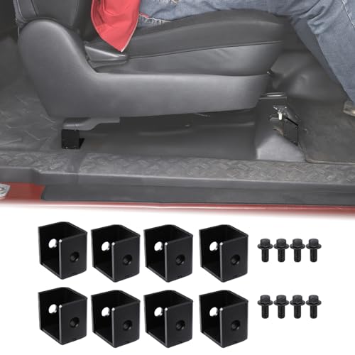 Aunginsy 8Pcs Seat Spacers - Compatible with Toyota FJ Cruiser 2007-2024 - Adjustable Front Seat Recline Lift Kit Accessories
