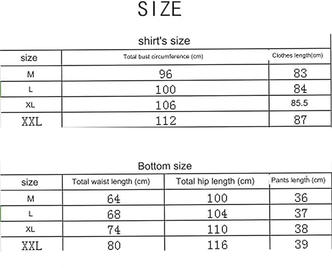 Keppal - Set di abbigliamento da donna in 2 pezzi, stile casual, per l'estate