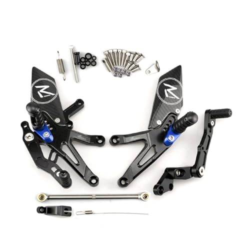 KORDNYQX Motorcycle Footpegs for H&ond&a CB650R/CBR650R 2019-2023 Rear Sets Heighten Pedal Adjustable Rearsets Foot Pegs Shift Lever Brake