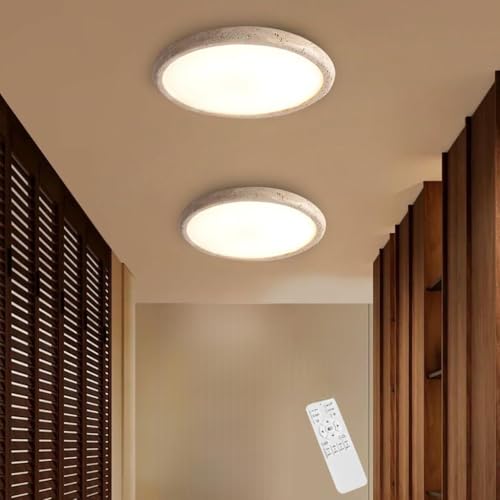 Lumière variable LED de style Wabi-Sabi pour harmoniser l'éclairage du salon