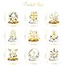 First Holy Communion Honeycomb Centerpieces, Baptism Decorations, God Bless Religious Party Table Decor, First Communion Table Centerpiece, Christening Baby Shower Party Decorations 9PCS