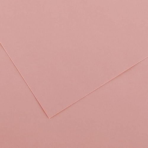 CANSON Iris Vivaldi, Papel Colorido A4 em Pacote de 25 Folhas Soltas, Gramatura 120 g/m², Cor Rosa C