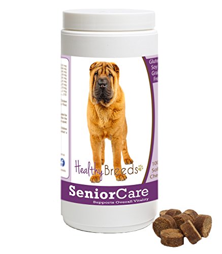 Healthy Breeds Chinese Shar Pei Senior Dog Care Soft Chews ...