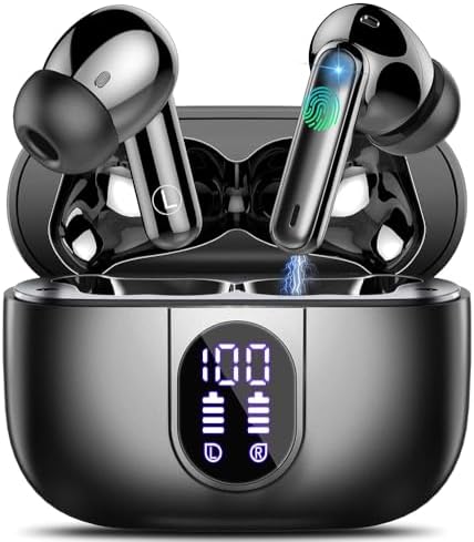 Auriculares Inalambricos Bluetooth 5.4 HiFi Estéreo, 48H Cascos B...