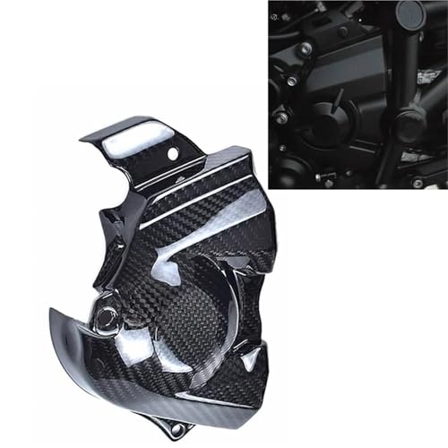 Cubierta de piñón compatible con Kawasaki H2 SX 2018-2022 protector de cadena 2