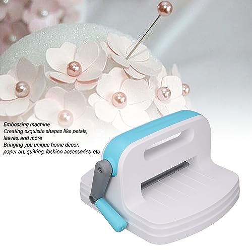 Miniatura 2 de Máquina de troquelado y estampado en relieve, mini máquina troqueladora con hoja auxiliar y 4 placas, máquina de grabado a mano Máquinas de corte