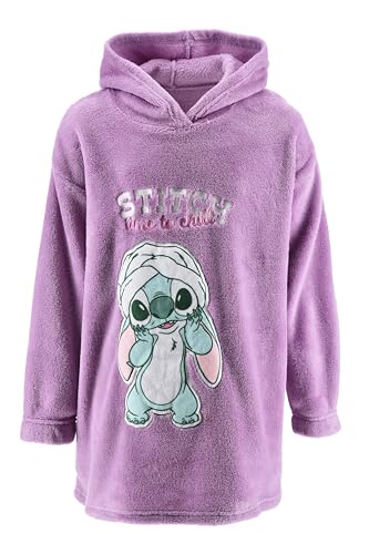 Sweat couverture Stitch fille idée cadeau anniversaire en polaire douce 3-8 ans