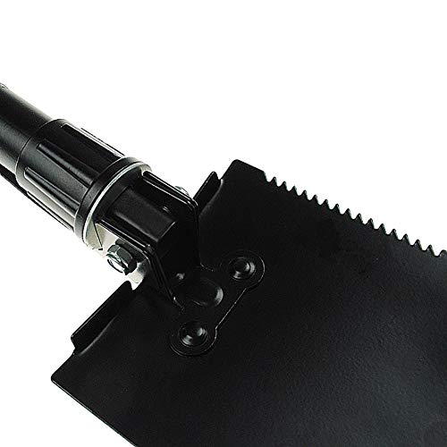 Pá de ferro dobrável portátil Heaven2017 para acampamento ao ar livre, caminhadas, mochilão, pesca