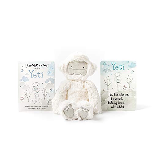 Slumberkins Yeti Kin & Book | Practice Mindfulness | Social Emotional Tools for Ages 0+
