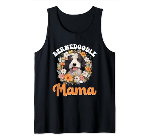 Bernedoodle Dog Breed Pet Bernedoodle Mama Tank Top