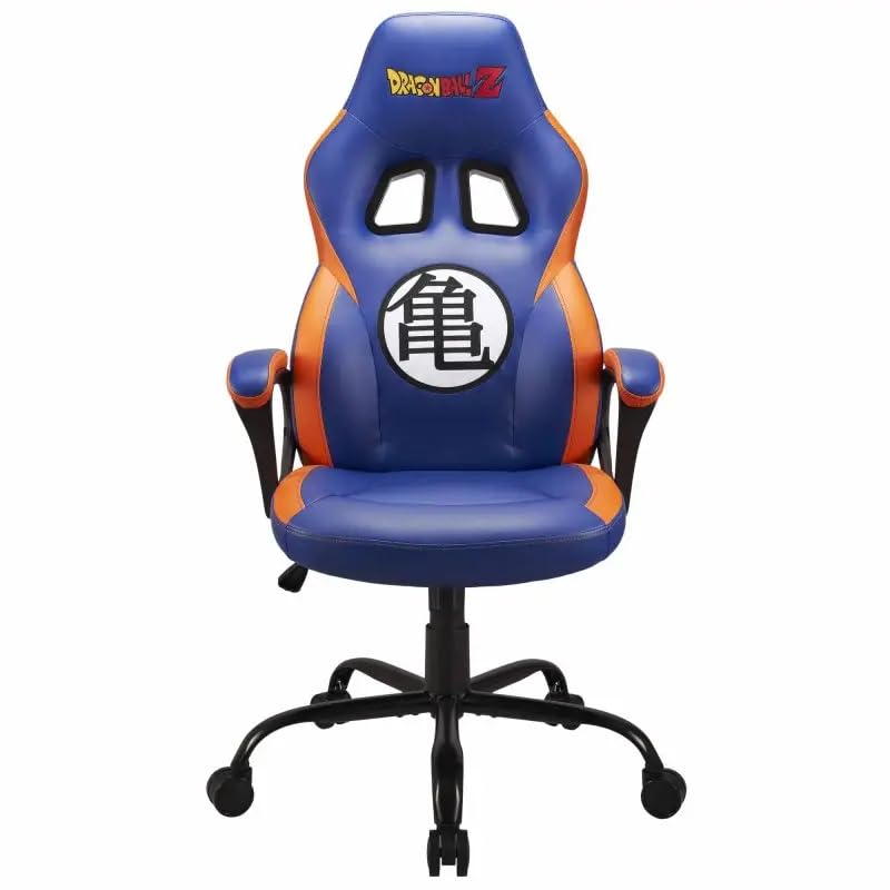 Subsonic - Chaise Gaming Dragon Ball - Fauteuil de Bureau Ergonomique avec Mousse Haute Densité, Mécanisme à Bascule et Accoudoirs Confortables - Hauteur Réglable – Bleu – Image 5