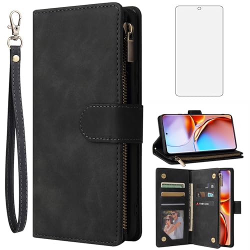 Étui portefeuille Motorola Edge 40 Pro pour éviter les bris d'écran et ranger vos cartes