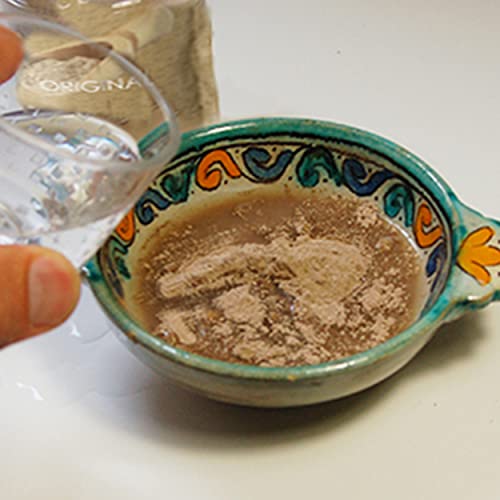Moroccan Ghassoul Clay Mask (Rose Scented) - Organic Natural Facial Mask And Skin Care Treatment - Anti-Aging Mud Mask Heals Dry & Oily Skin, Acne, Eczema & Psoriasis - 8 Oz #TOP7