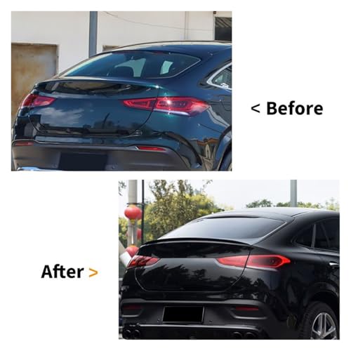 Aileron arrière de voiture en gloss black pour Benz Classe GLE Coupé C167