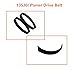 135J6 Planer Drive Belt for Ryobi AP10, AP-12, Delta 22-540, 22-546 TP300, Ridgid, Craftsman planers Wen 6550 (Pack of 2)