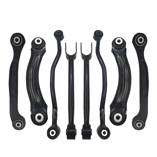 HAWK BROTHER Control Arm, Replacement for Rear Control Arm Suspension Kit Compatible With 2005-2014 Chrysler 300, 2006-2014 Dodge Charger, 2008-2015 Dodge Challenger - 8 Pcs
