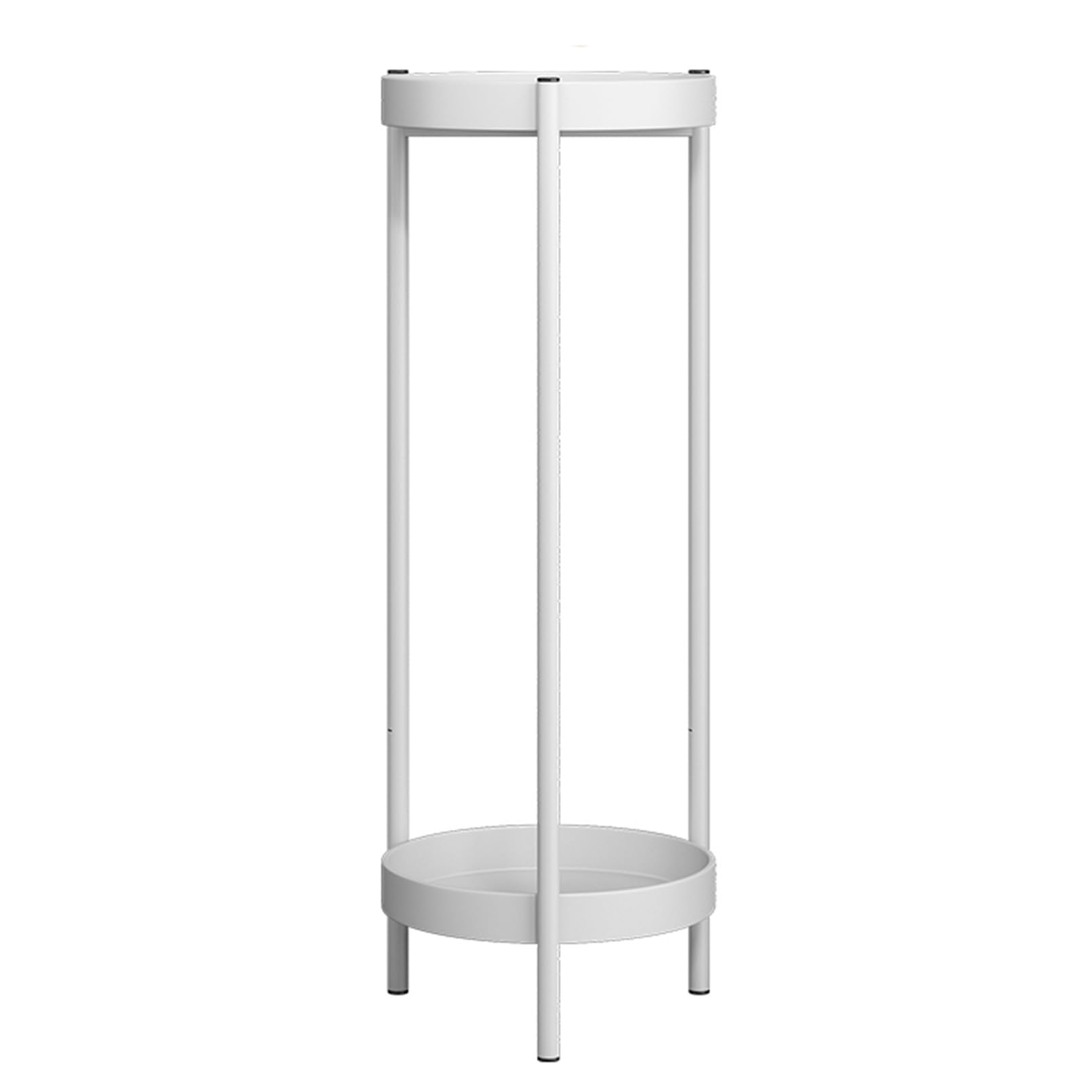 Support de plante à 2 niveaux pour intérieur et extérieur pot de fleur d'angle